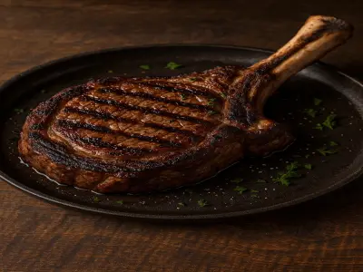 Côte de bœuf grillée